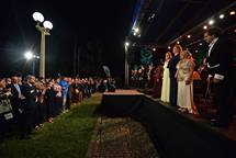 25. 5. 2018, Maribor – Predsednik republike se je v Mariboru udeleil koncerta Operna no v mestnem parku (Tamino Petelinek/STA)